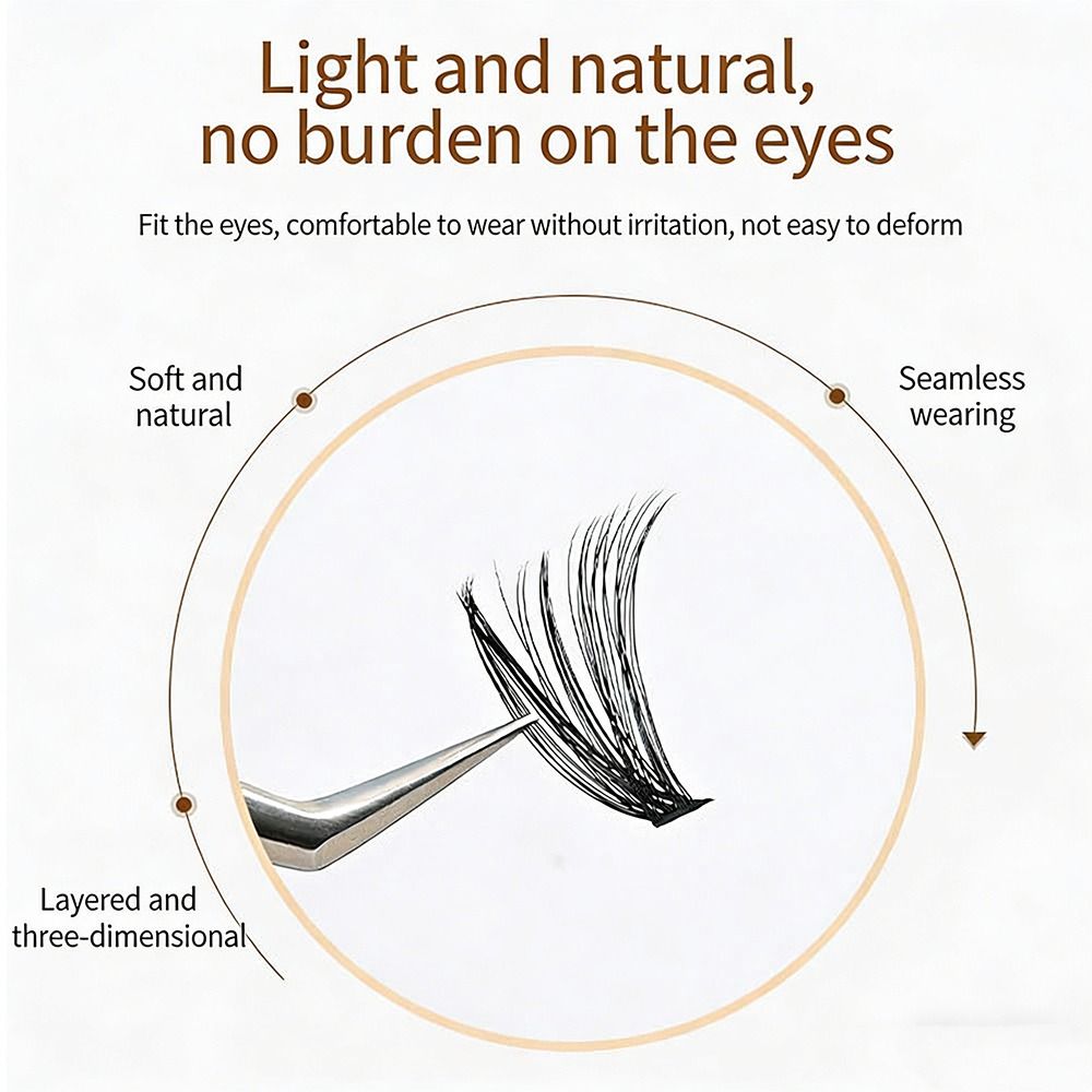 False Eyelashes Natural - Natuurlijke look valse wimpers Bond en