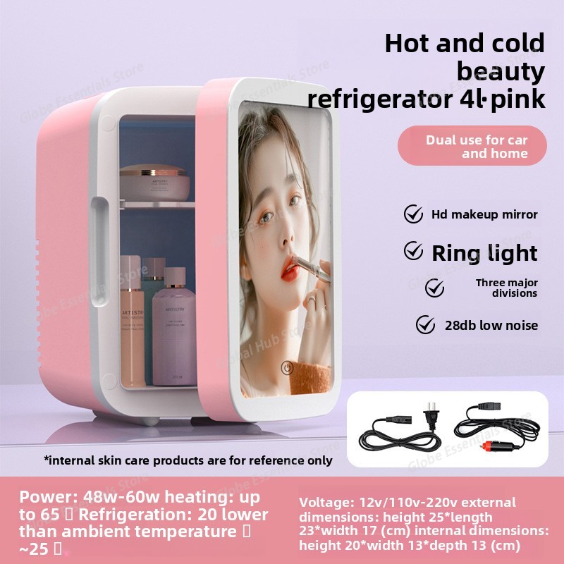 Kleurrijke schoonheidskoelkast - Beauty Makeup Fridge recensie en prijs