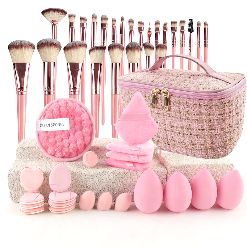 Make-up kwastenset, chique geu - Makeup Brush Set recensie en prijs