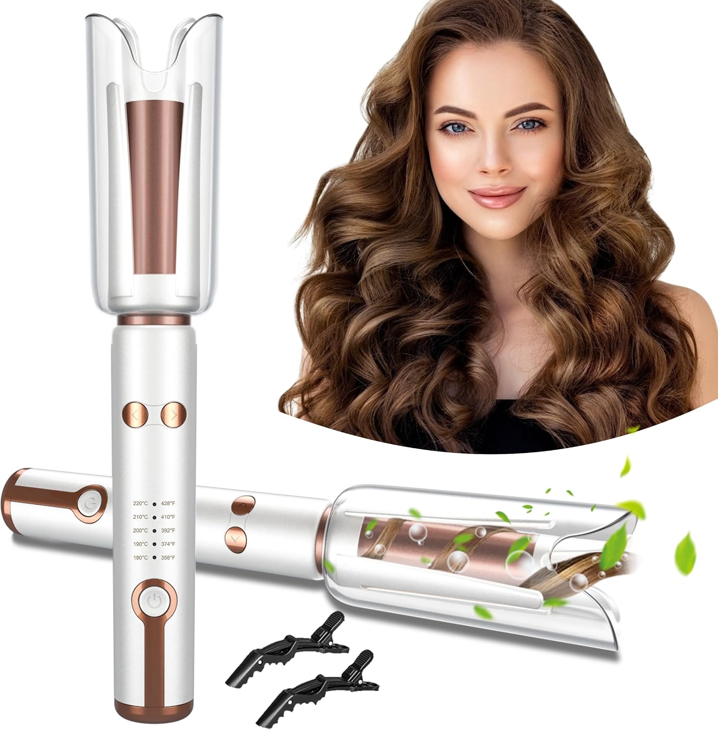 Automatische roterende krultan - Hair Curling Wand recensie en prijs