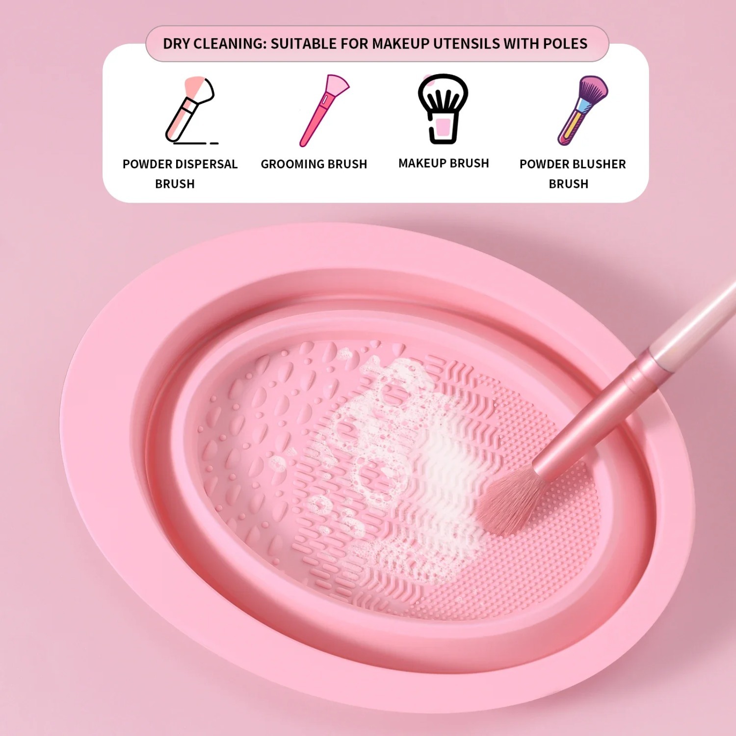 3-delige make-upborstelreinigi - Makeup Brush Set recensie en prijs