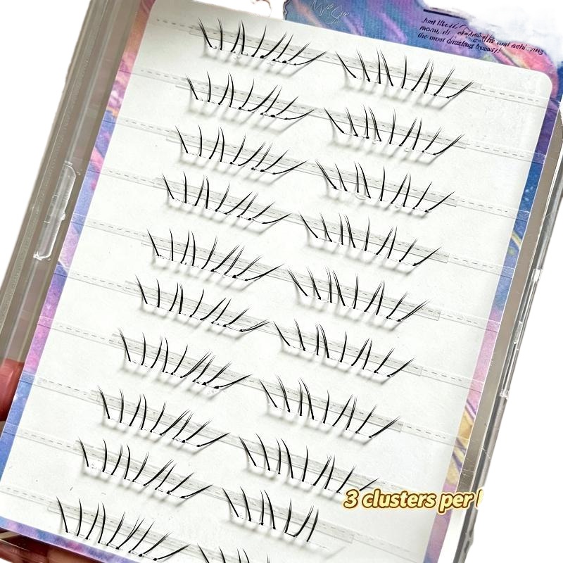 1 Set Comic Lower Lash Extensi - False Eyelashes Natural recensie en prijs