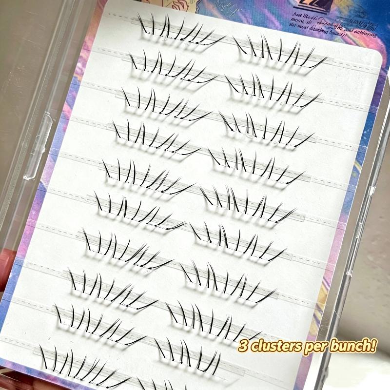 1 Set Comic Lower Lash Extensi - False Eyelashes Natural recensie en prijs