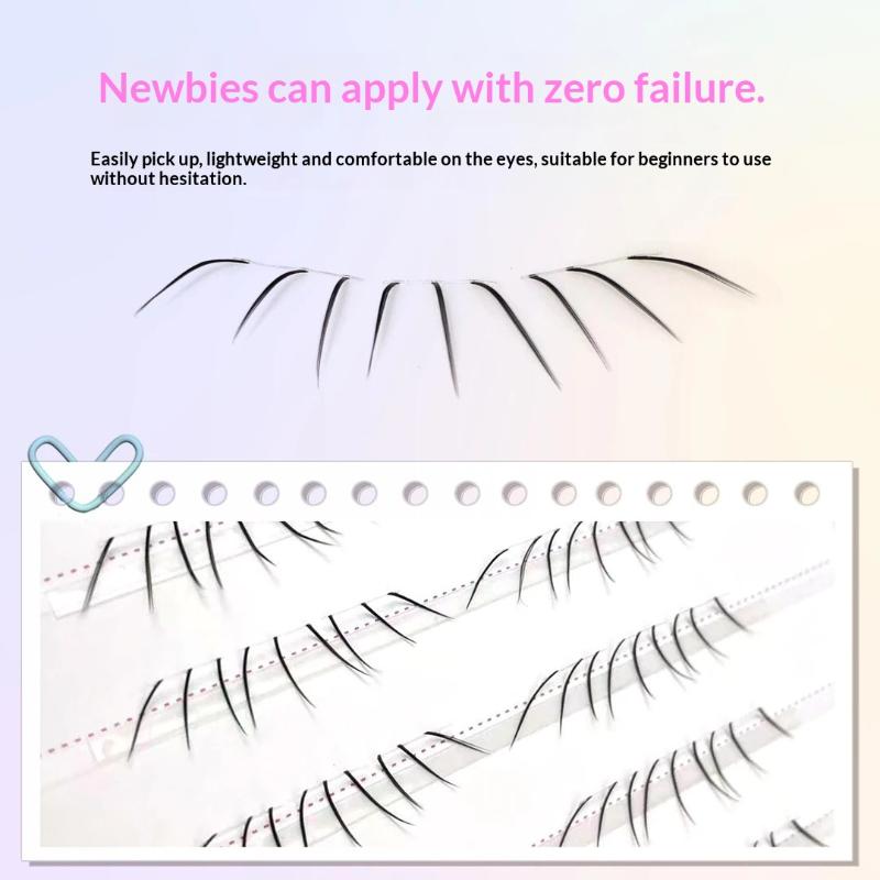 1 Set Comic Lower Lash Extensi - False Eyelashes Natural recensie en prijs