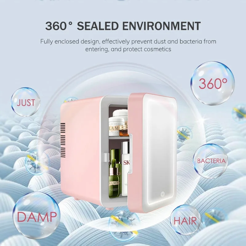 Mini-schoonheidskoelkast van 4 - Beauty Makeup Fridge recensie en prijs