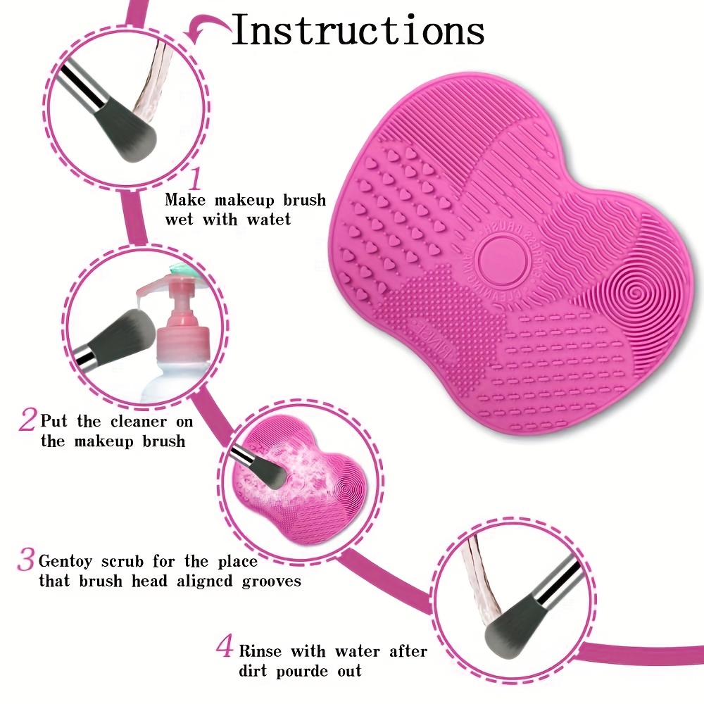 1Pc siliconen appelvormige mak - Makeup Brush Set recensie en prijs