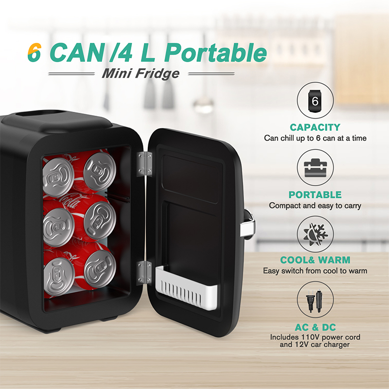Crownful 4L Mini Koelkast 110V - Beauty Makeup Fridge recensie en prijs