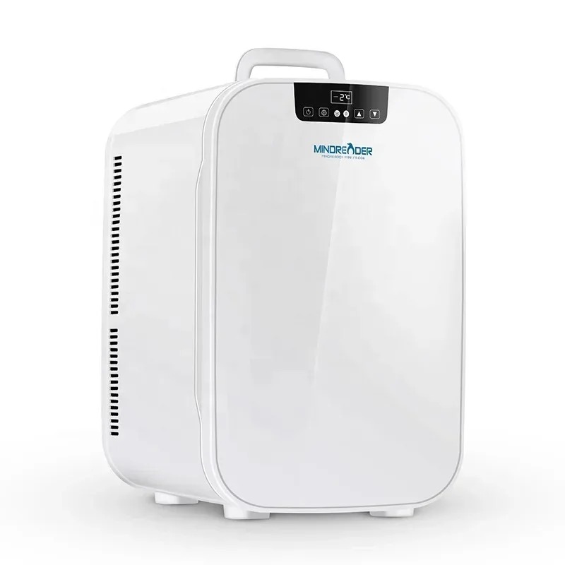 Glazen deur afwerking koelkast - Beauty Makeup Fridge recensie en prijs