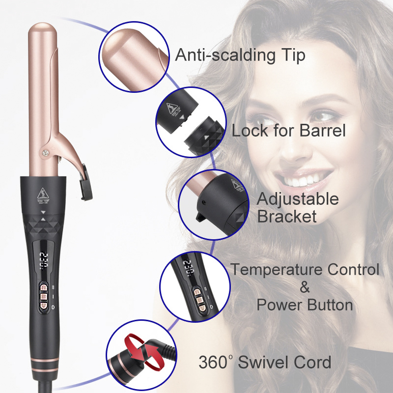 5-in-1 verwisselbare krultang  - Hair Curling Wand recensie en prijs