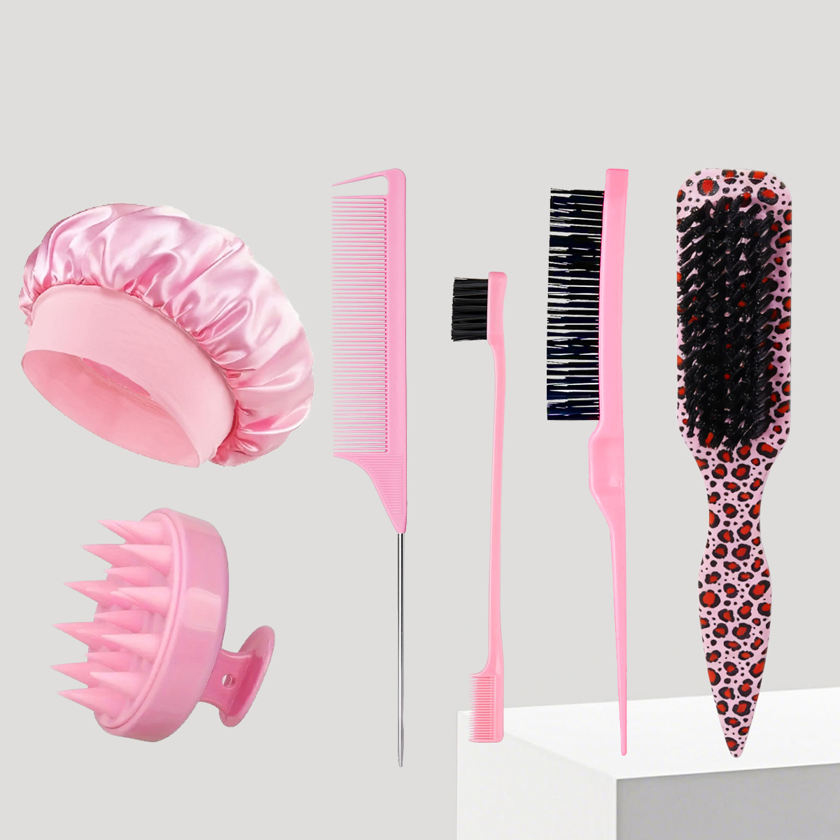 6-delige haarstylingset - hoof - Hair Scalp Massager recensie en prijs