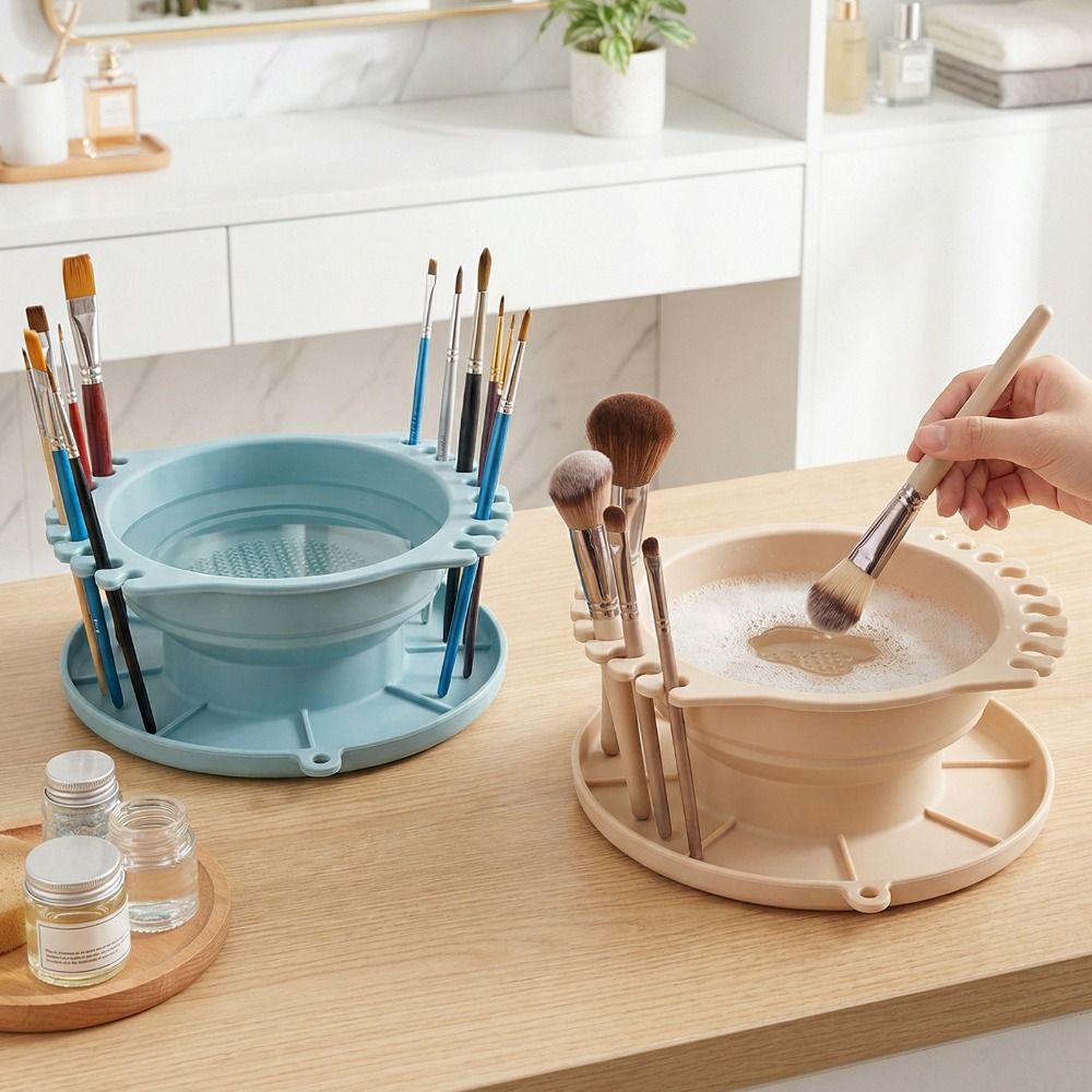 Siliconen make-upborstel Reini - Makeup Brush Set recensie en prijs