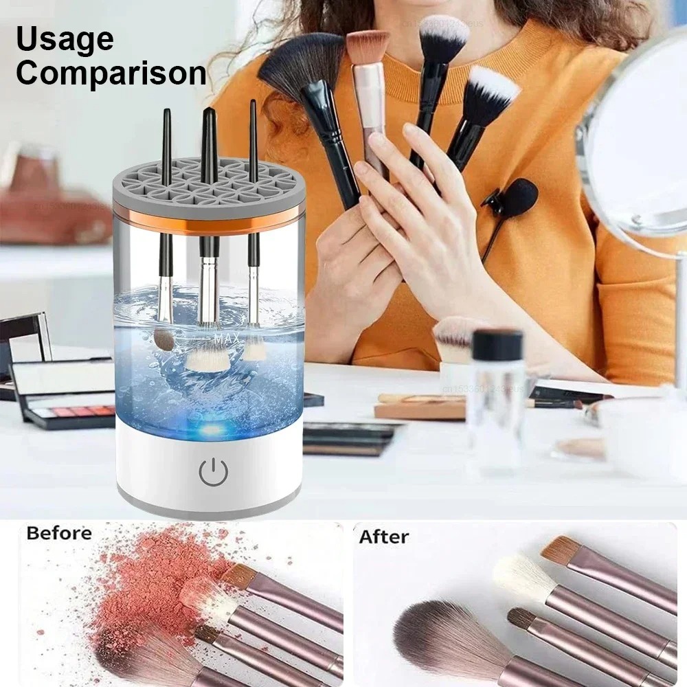 Draagbare USB-aansluitbare ele - Makeup Brush Set recensie en prijs