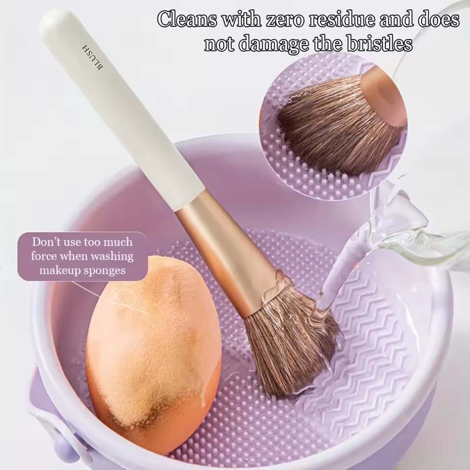 Reinigingskom voor make-upbors - Makeup Brush Set recensie en prijs