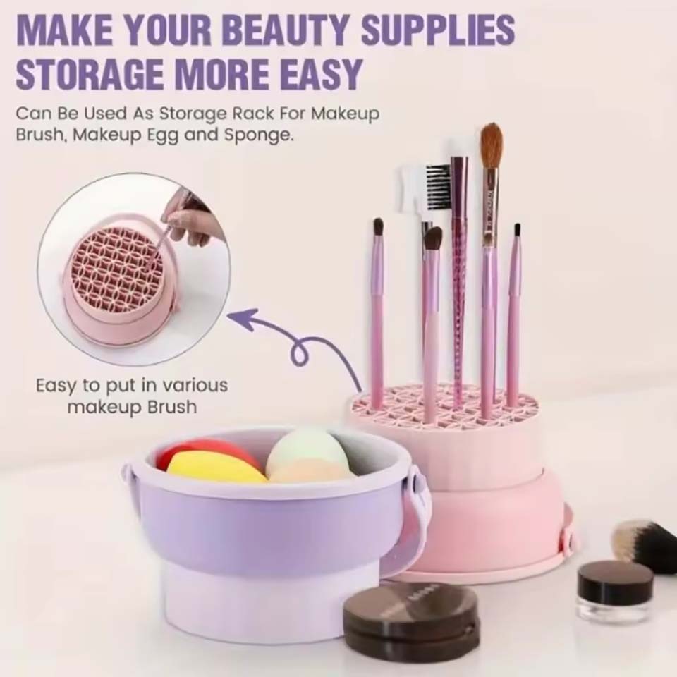 Reinigingskom voor make-upbors - Makeup Brush Set recensie en prijs