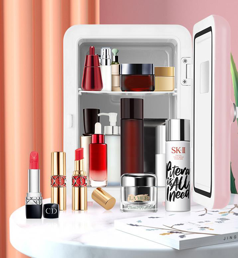 Tweeërlei gebruik 4L koelkaste - Beauty Makeup Fridge recensie en prijs