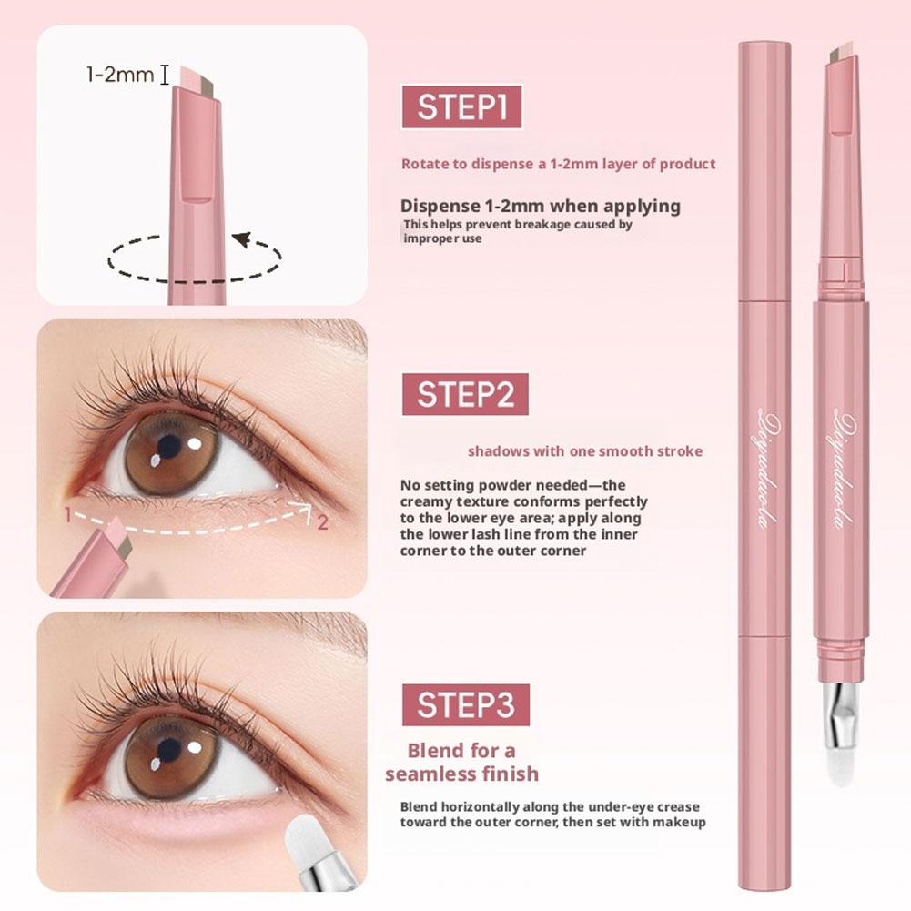 Tweekleurige Aegyo Sal Stick 1 - Makeup Brush Set recensie en prijs