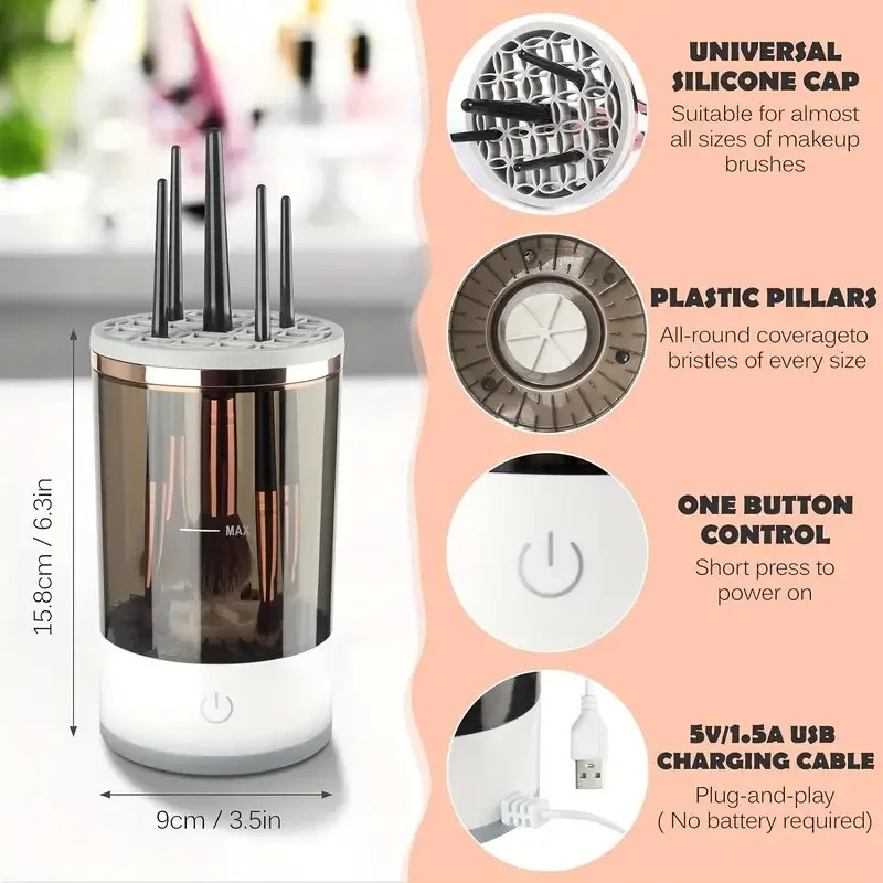 USB-stekker Draagbare elektris - Makeup Brush Set recensie en prijs